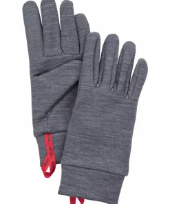Hestra Touch Point Warmth - 5 Finger Grey