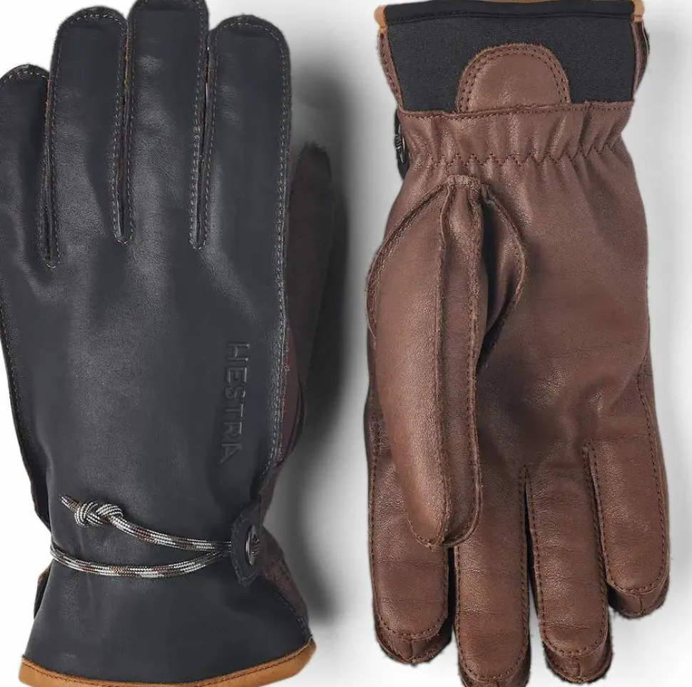Hestra Wakayama 5-Finger Navy/Brown