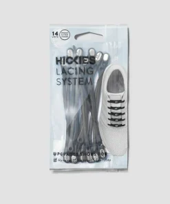 Hickies No Tie Laces 2.0 - Metal Black/silver