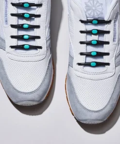 Hickies No Tie Laces 2.0 Black/mint