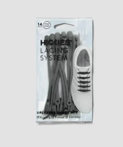 Hickies No Tie Laces 2.0 Charcoal
