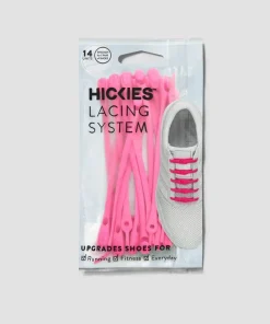 Hickies No Tie Laces 2.0 Neon Pink