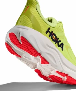 Hoka Men's Arahi 8 Neon Yuzu/Neon Flame