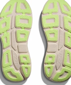 Hoka Men's Bondi 9 Grout/Neon Yuzu