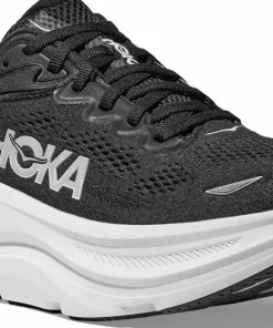 Hoka Men's Bondi 9 Wide Black/White