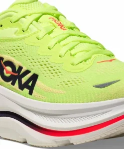 Hoka Men's Bondi 9 Wide Neon Yuzu/Sunlight