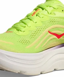 Hoka Men's Bondi 9 Wide Neon Yuzu/Sunlight