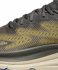 Hoka Men's Clifton 9 GORE-TEX Gravel/Eggshell