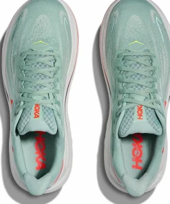 Hoka Men's Clifton 10 Sage/Neon Flame