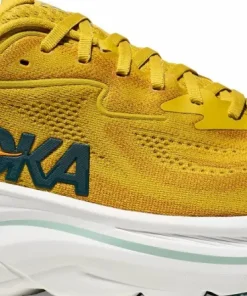 Hoka Men's Clifton 10 Yellow Gold/Tidal Wave
