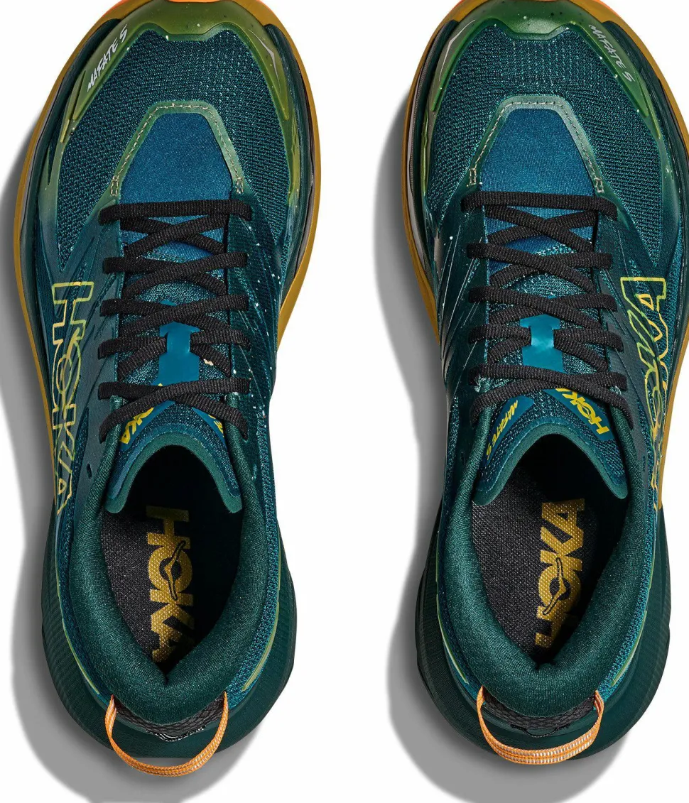 Hoka Men's Mafate 5 Tidal Wave/Mustard Seed