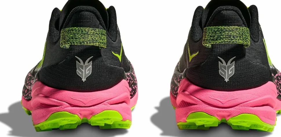 Hoka Men's Speedgoat 6 Black/Neon Rose