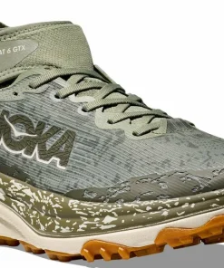 Hoka Men's Speedgoat 6 Mid GORE-TEX Sea Moss/Oat Milk