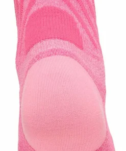 Hoka Unisex Bondi 9 Crew Run Sock Electric Rose