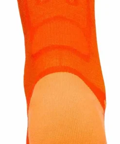 Hoka Unisex Clifton 10 Crew Run Sock Lava