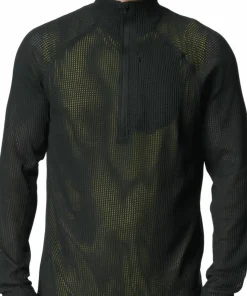Houdini Men's Pace Flow Half Zip True Black