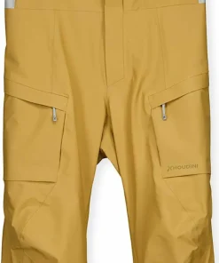 Houdini Men's Rollercoaster Bib Pants Greenish Gold