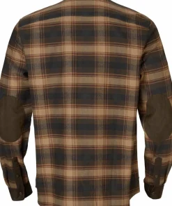 Härkila Men's Aivak Long Sleeve Shirt Burgundy