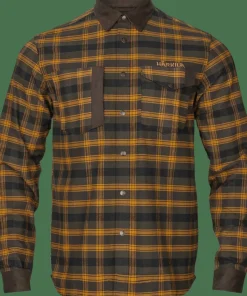 Härkila Men's Aivak Long Sleeve Shirt Buckthorn Brown