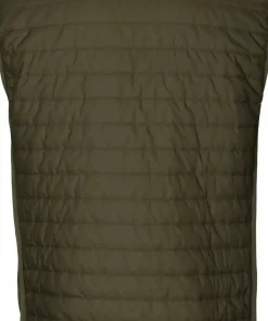 Härkila Men's Deer Stalker Camo Reversible Packable Waistcoat Willow Green/Axis MSP Forest