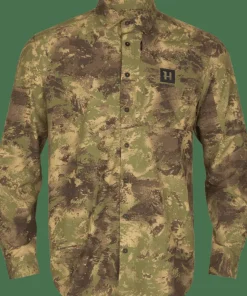 Härkila Men's Deer Stalker Camo LS Shirt Axis Msp Forest