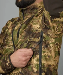 Härkila Men's Deer Stalker Camo Wsp Fleece Jacket Axis Msp Forest