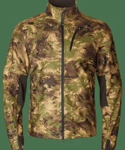 Härkila Men's Deer Stalker Camo Wsp Fleece Jacket Axis Msp Forest
