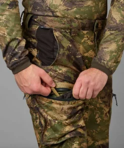 Härkila Men's Deer Stalker Camo HWS Pants Axis Msp Forest Green