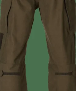 Härkila Men's Driven Hunt HWS Leather Pants Willow Green/Shadow Brown
