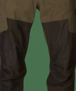Härkila Men's Driven Hunt HWS Leather Pants Willow Green/Shadow Brown