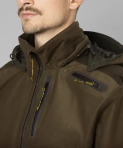 Härkila Men's Forest Hunter Gore-Tex Jacket Hunting Green/Shadow Brown