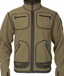 Härkila Men's Kamko Fleece Dark Antique Bronze/willow Green