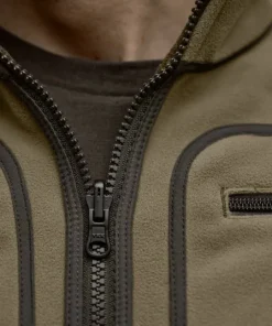 Härkila Men's Kamko Fleece Dark Antique Bronze/willow Green