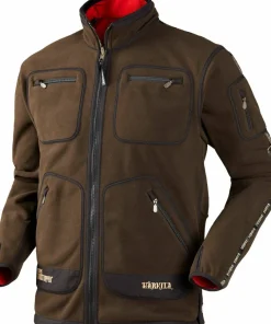 Härkila Men's Kamko Fleece Brown/Red