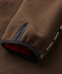 Härkila Men's Kamko Fleece Brown/Red