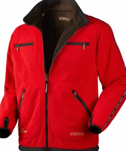 Härkila Men's Kamko Fleece Brown/Red