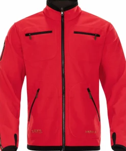 Härkila Men's Kamko Fleece Brown/Red