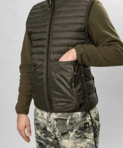 Härkila Men's Mountain Hunter Expedition Reversible Down Vest Axis MSP Mountain/Shadow Brown