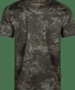 Härkila Men's Noctyx Camo Short Sleeved T-Shirt Axis MSP®Black/Black