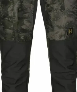 Härkila Men's Noctyx Camo Silent Trousers Axis Msp Black/Black