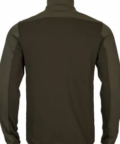 Härkila Men's Olaf Fleece Jacket Shadow Brown/forest Night