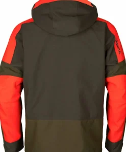 Härkila Men's Pro Hunter Dog Keeper GORE-TEX Jacket Willow Green/Orange