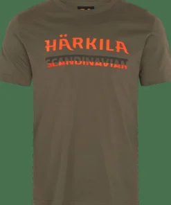 Härkila Men's Scandinavian SS T-Shirt Grape Leaf