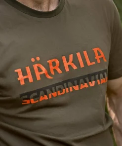 Härkila Men's Scandinavian SS T-Shirt Grape Leaf