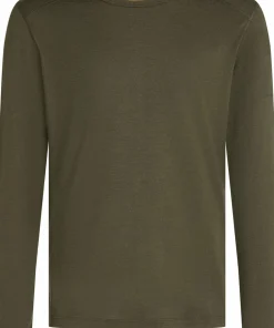 Icebreaker Men's 200 Oasis Long Sleeve Crewe Dk Loden