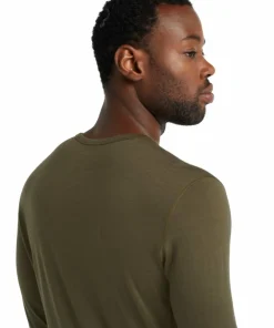 Icebreaker Men's 200 Oasis Long Sleeve Crewe Loden