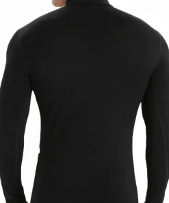 Icebreaker Men's 260 Tech Longsleeve Half Zip Black