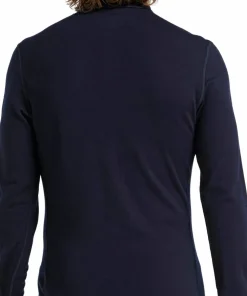 Icebreaker Men's 260 Tech Longsleeve Half Zip Midnight Navy