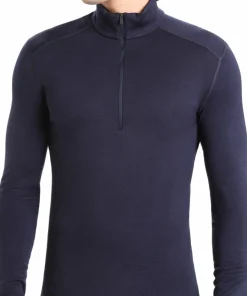 Icebreaker Men's 260 Tech Longsleeve Half Zip Midnight Navy