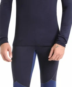 Icebreaker Men's 260 Tech Longsleeve Half Zip Midnight Navy